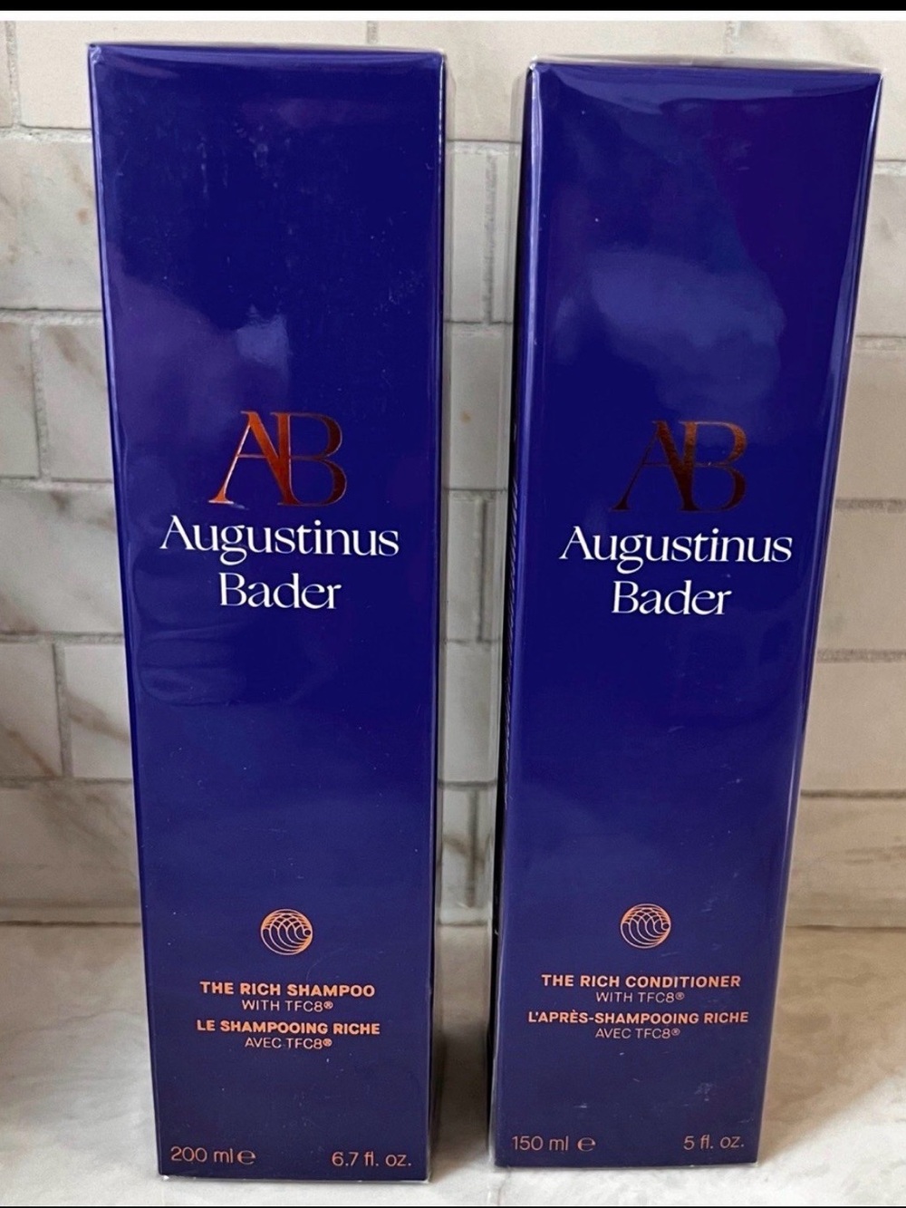 Augustinus Bader The Rich Shampoo and Rich Conditioner Set